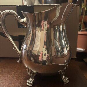 Silverplate Water Pitcher